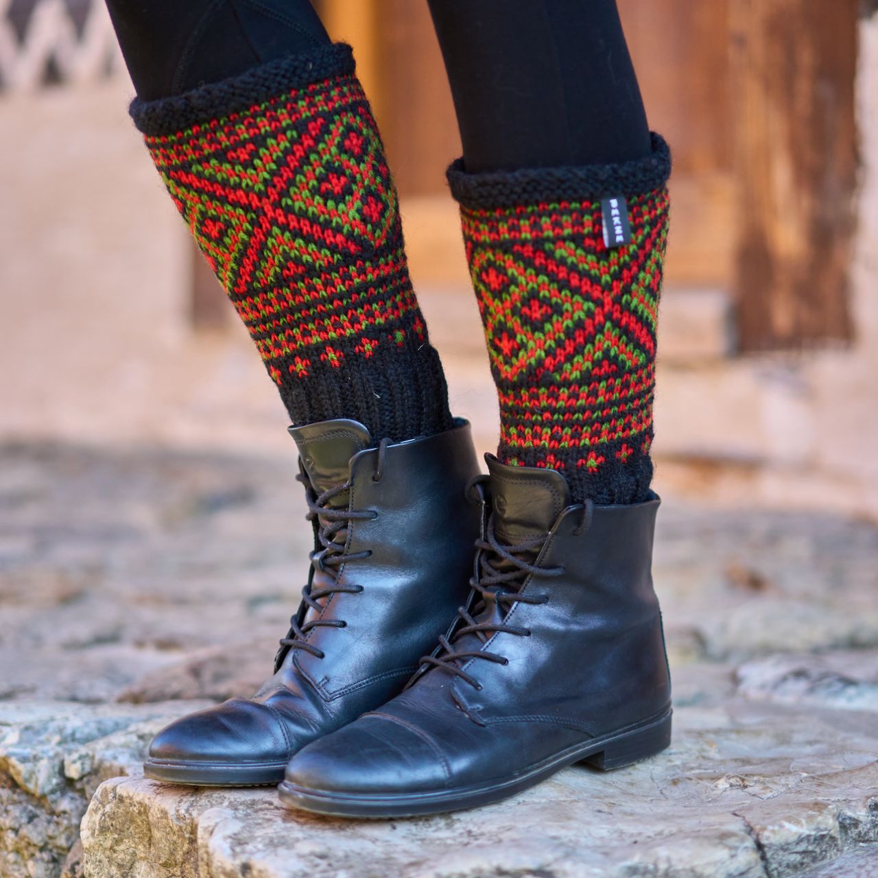 Štucne Strážov 3 farby krátke veľ. UNI