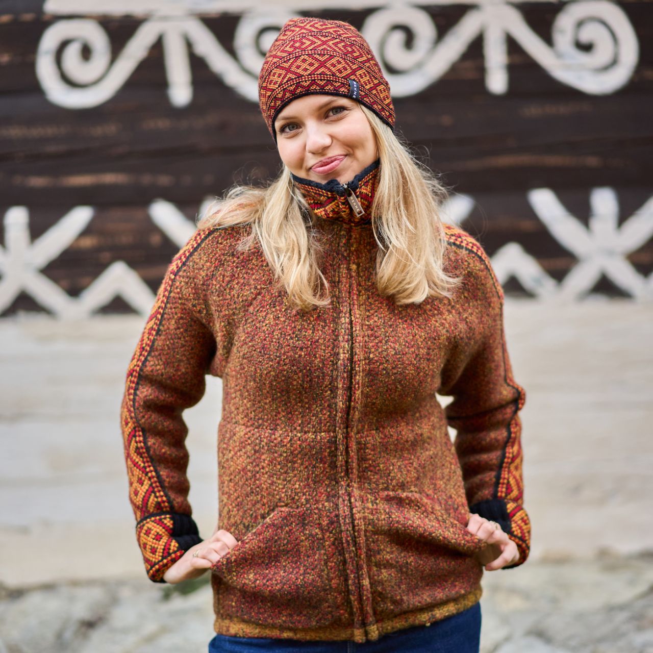 Mikina vlnená dámska Strážov